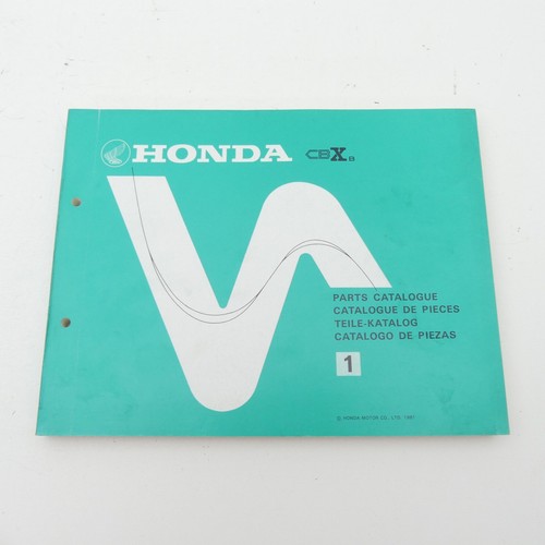 Honda cbx 1000 - 1000, catalogo