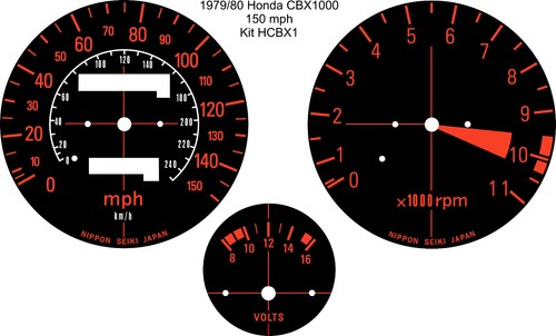 Cbx1000 cbx 1000 speedo - cbx,