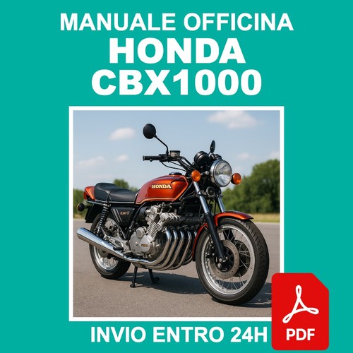 Manuale officina honda cbx1000 - manuale,
