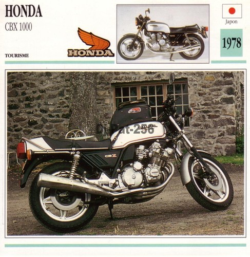 Scheda moto honda cbx - scheda,