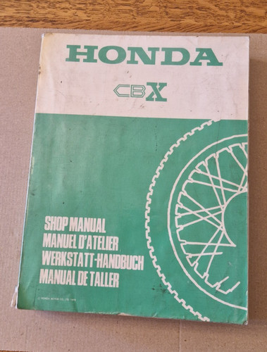 Honda cbx 1000 manuale - cbx, di