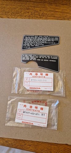 Decalcomanie pedana honda cbx - pedana,